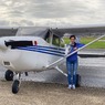 Lección de vuelo Cessna Aachen