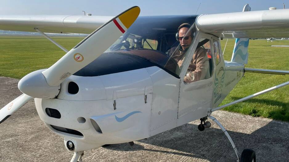 Basic flying lesson Zeeland