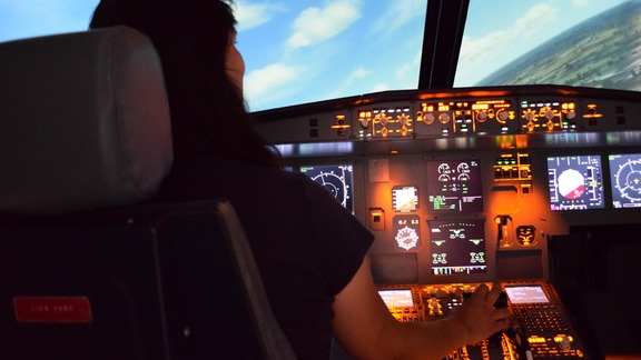 Airbus A320 simulator Lelystad