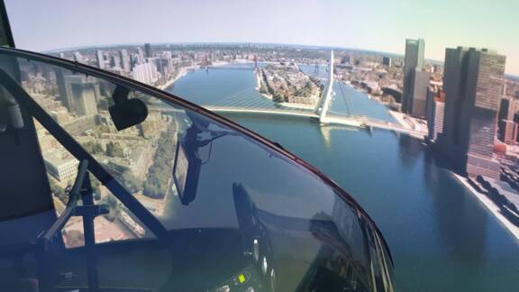 Simulateur d'hélicoptère