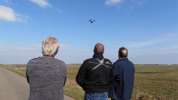 Drone vliegles Leiden