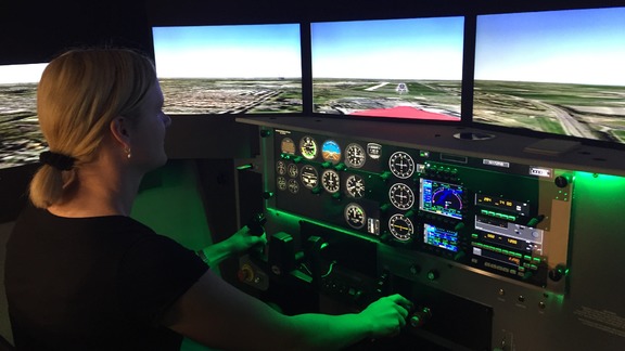 Cessna vliegsimulator